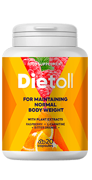 Dietoll kapsule slika