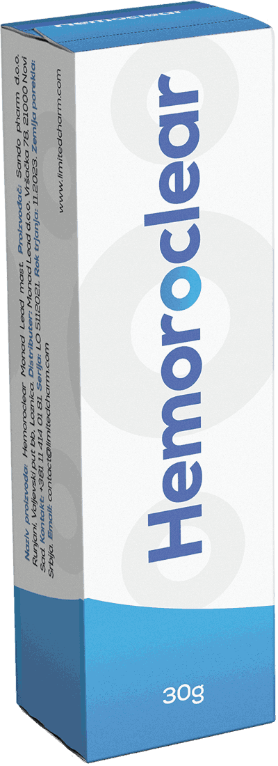 Hemoroclear Krema Slika